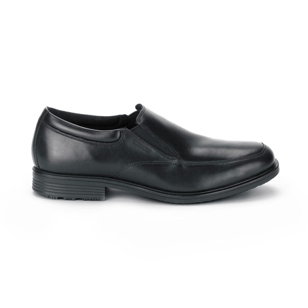 Rockport Slip-On For Mens Black - Essential Details Waterproof - YZ5376028